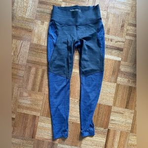 Outdoor Voices | Marled Blue combo | Running Legging | size small